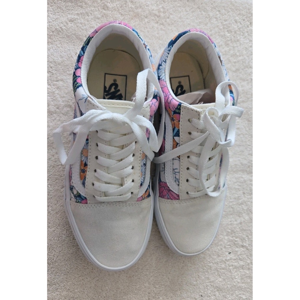 Vans Old Skool Garden Floral Slate Shoe Women's Size 5.5